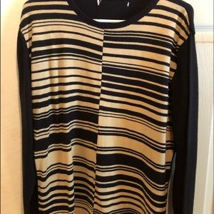 Black and Tan sweater